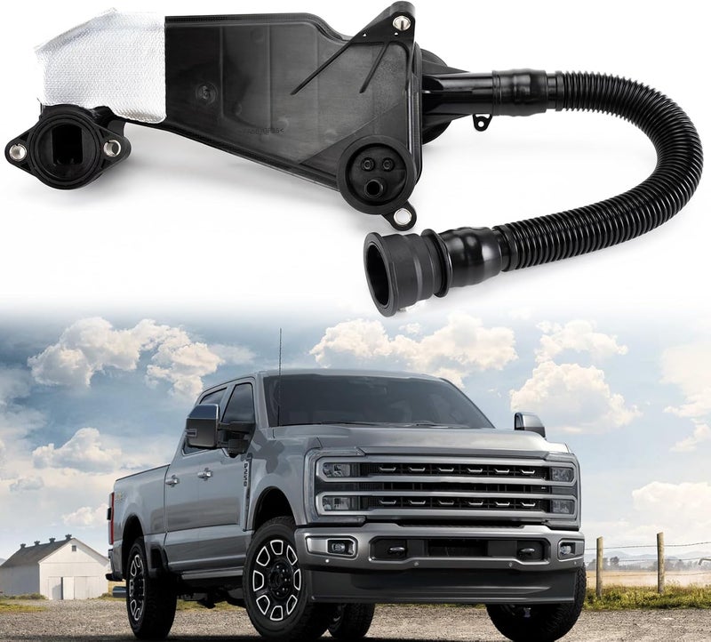 VODCACA PC3Z6A785A Air Oil Separator Assembly Fit for 2023 2024 Ford F250 F350 Super Duty OR 2011+ 6.7L Powerstroke Diesel Replace# PC3Z-6A785-A PC3Q-6A785-AB - Image 1